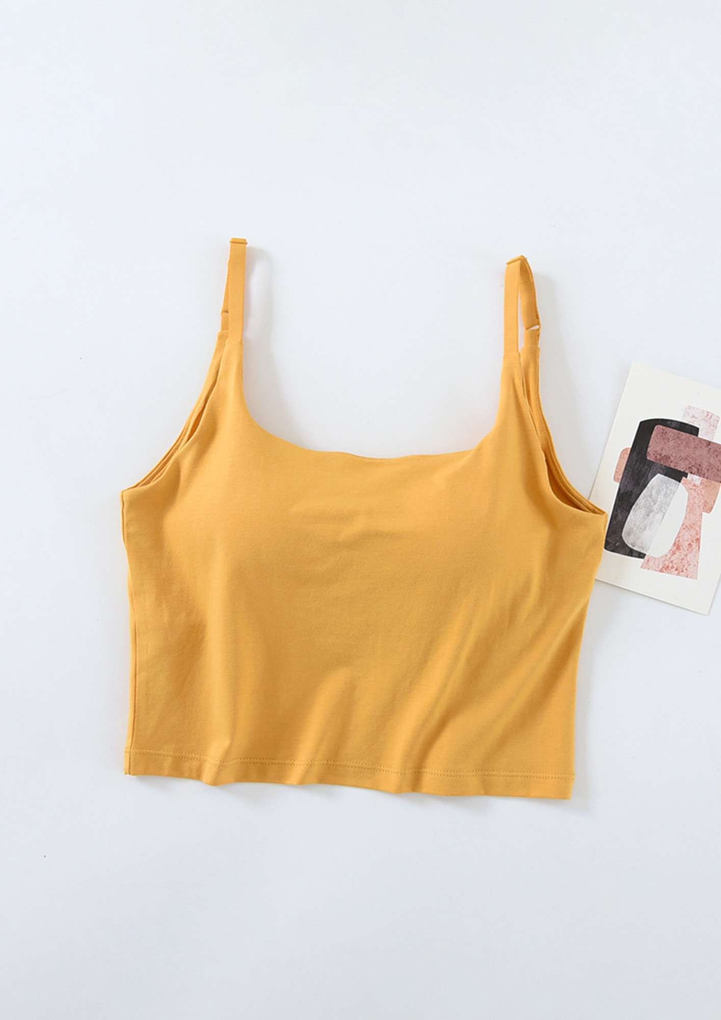 OH SO BASIC YELLOW TOP