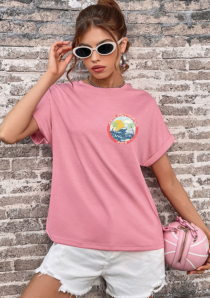 INTO THE OASIS PINK T-SHIRT