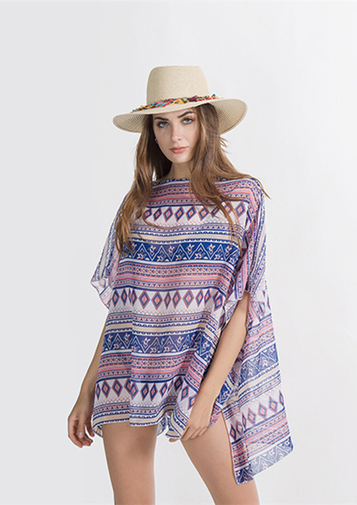 Summer In Bali Purple Beach Cover-up