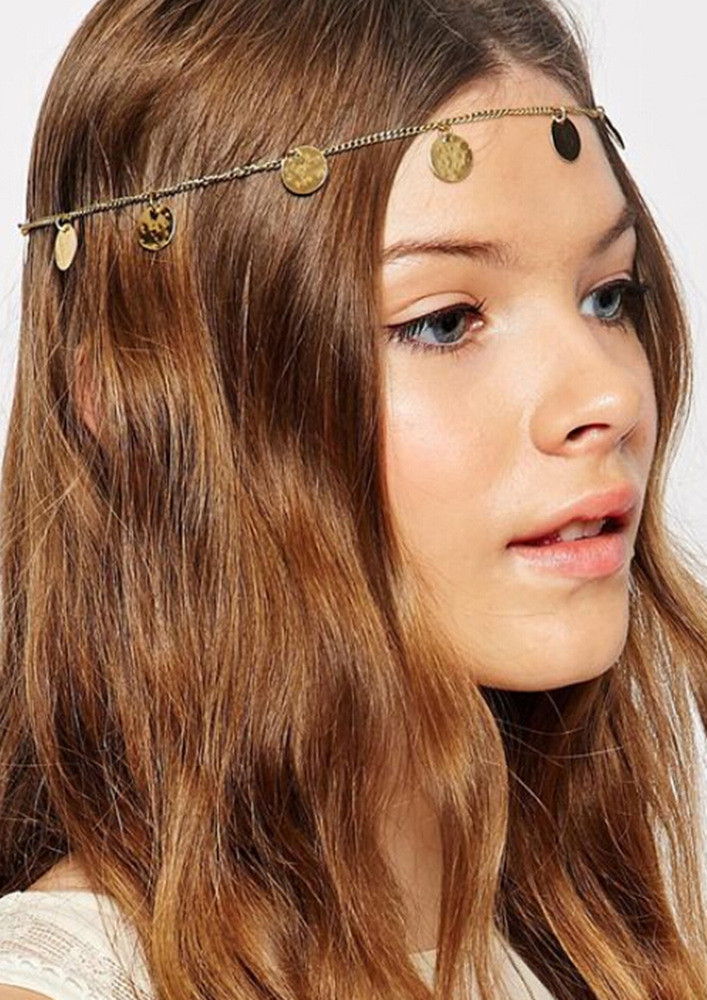 Like My Gold Tassel Head Chain