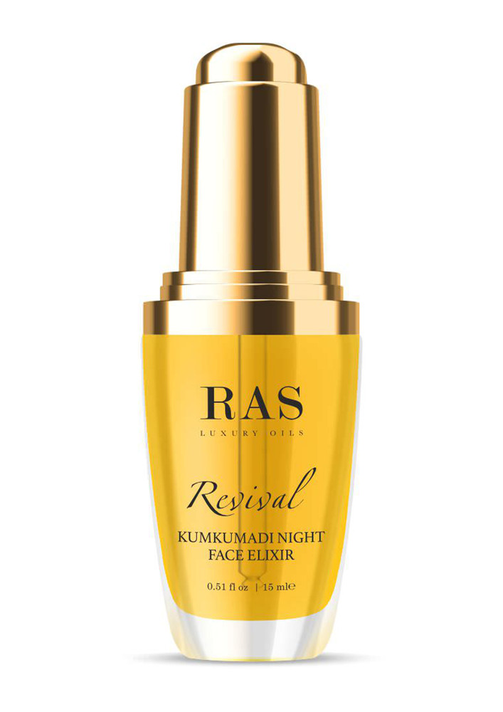 RAS Luxury Oils Revival Kumkumadi Night Face Elixir-KUM15ML