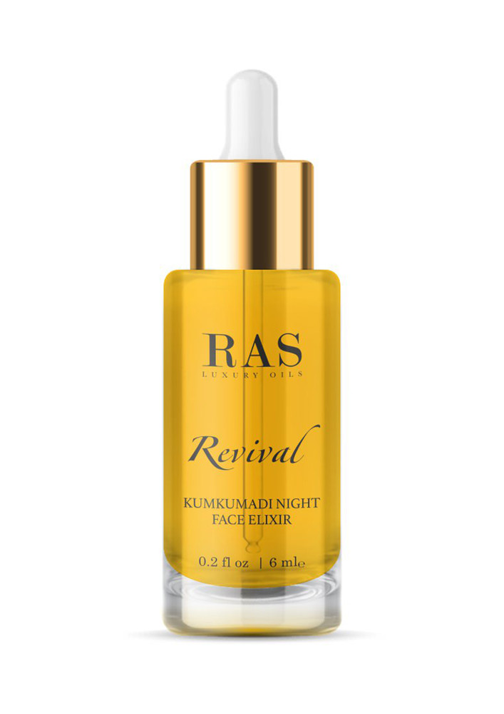 RAS Luxury Oils Revival Kumkumadi Night Face Elixir-KUM6ML