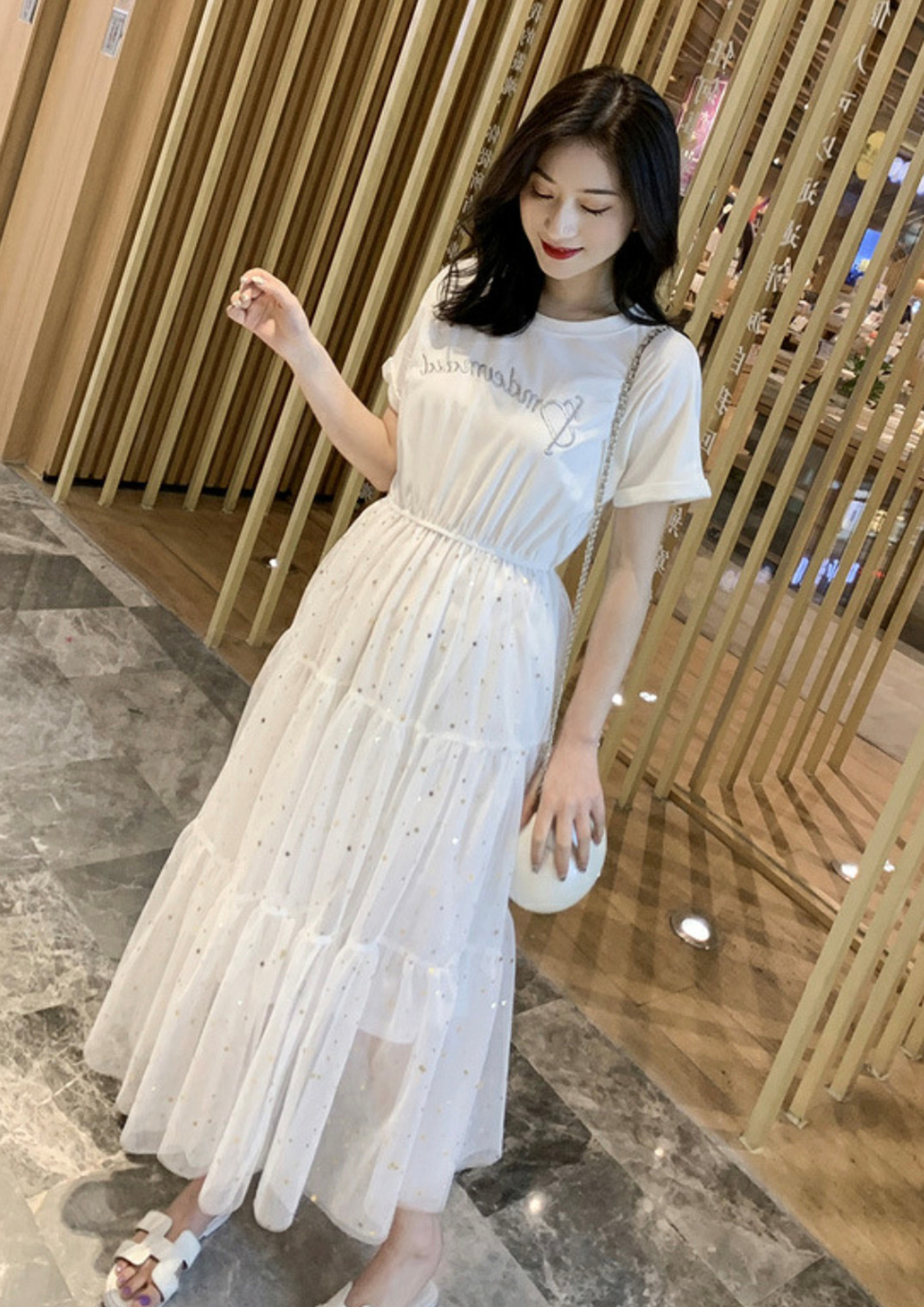 Summer white dress for woman casual mini dress elegant dress putih dress  korean formal | Lazada PH