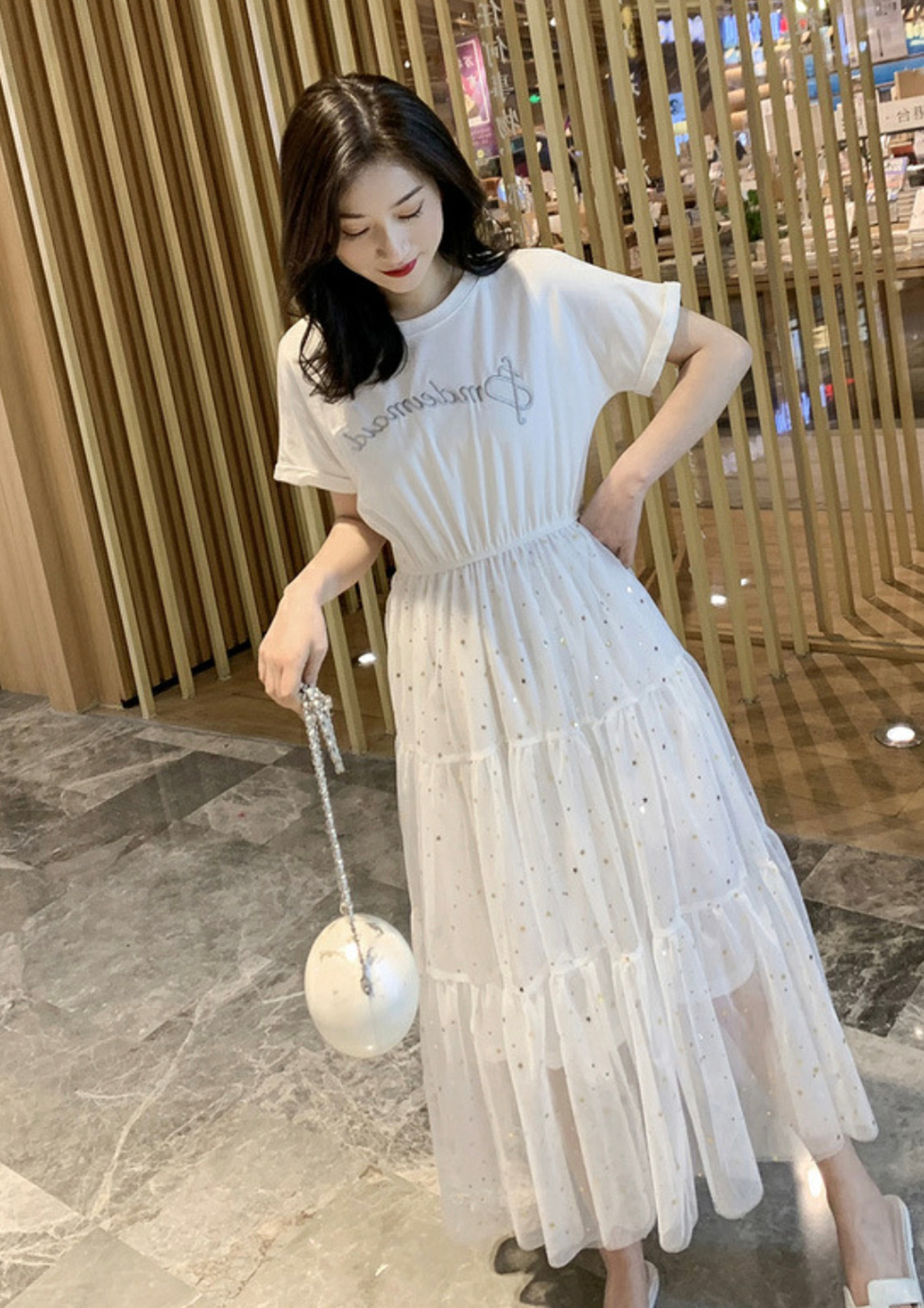 White Floral Lace Fairy Dress - Fashion Chingu