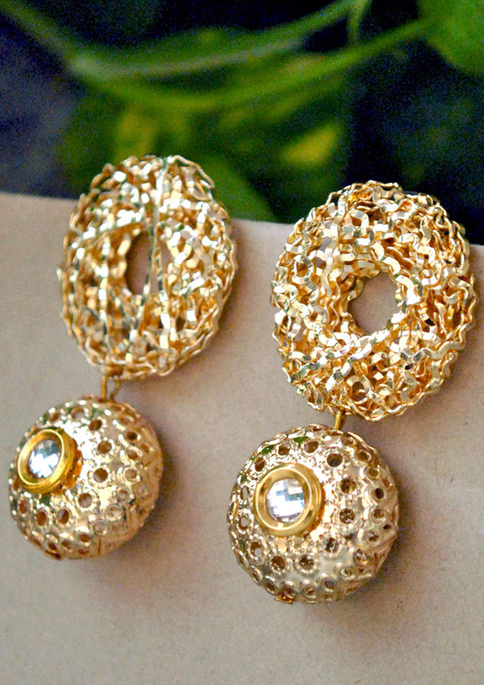 Golden Flare Earrings