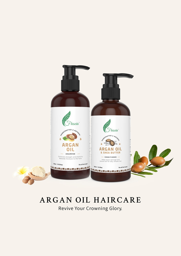 Frescia Argan Oil Haircare Combo - 300ml + 200ml