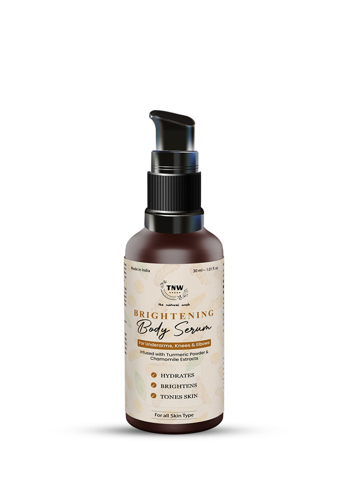 TNW-The Natural Wash Brightening Body Serum With Turmeric Powder and Chamomile Extracts | For Underarms, Knees, and Elbows | Brightening | Hydrating