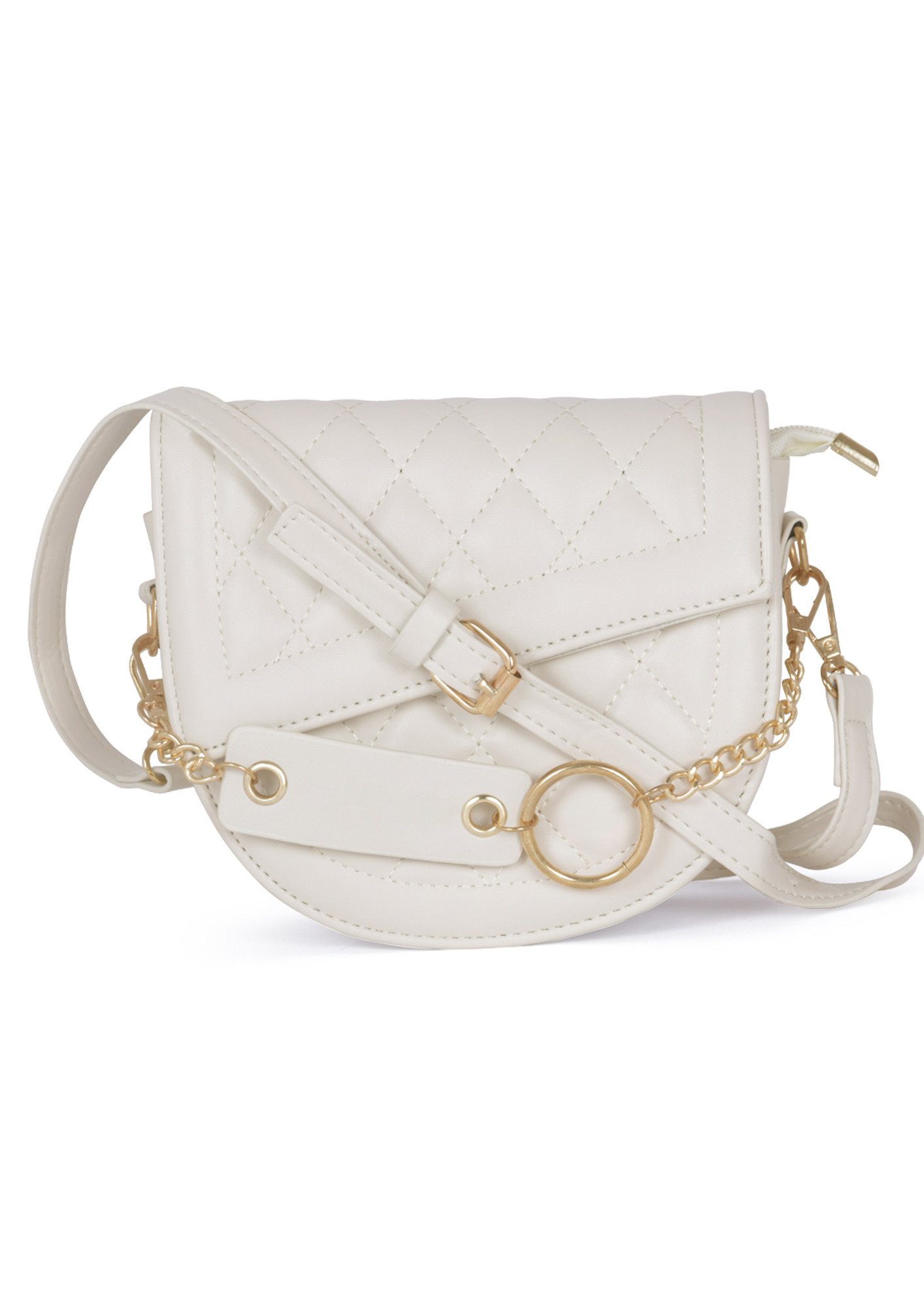 Beige Quilted Bibi Crossbody Bag  WHISTLES 