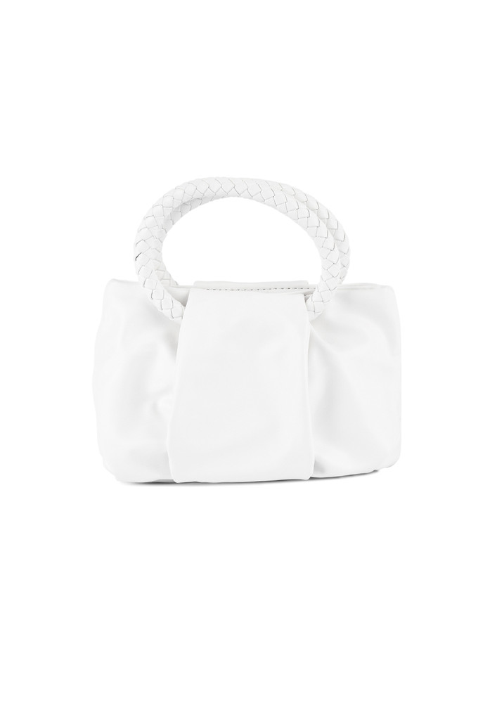 White Soft Handbag
