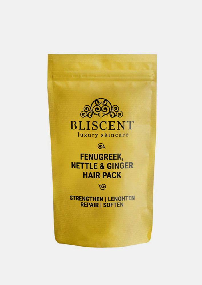 BLISCENT Fenugreek, Nettle & Ginger Hair Pack