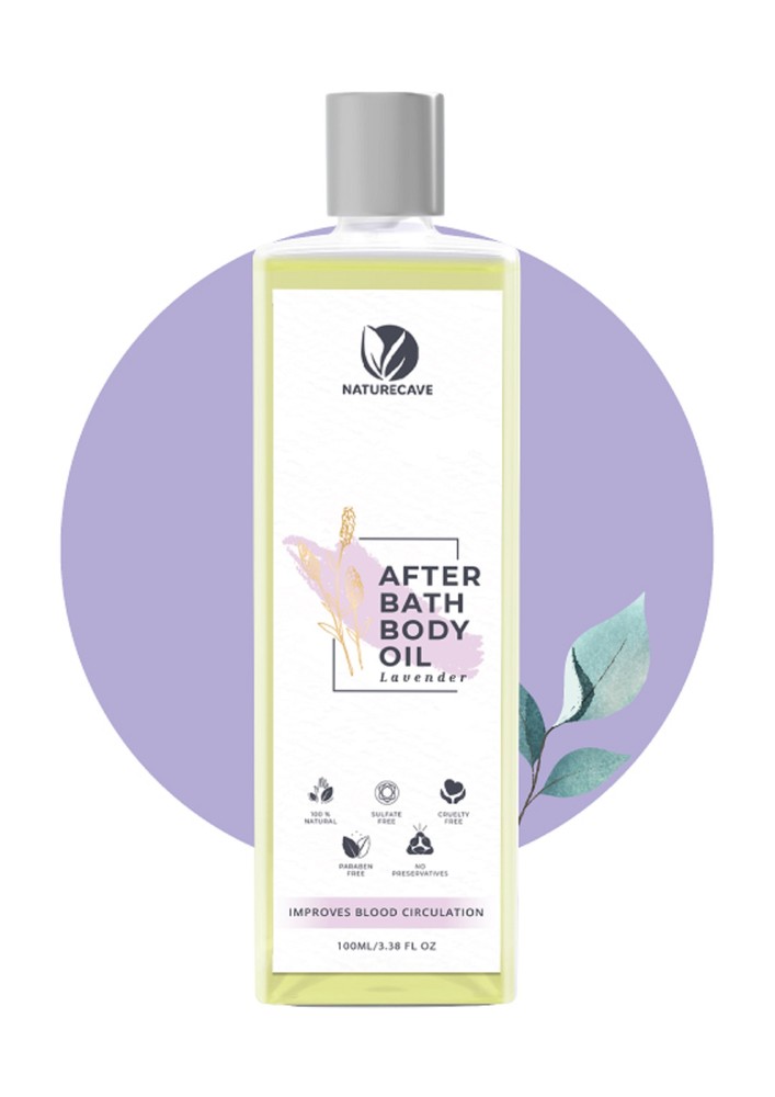 Relaxing Body Massage Oil - Lavender