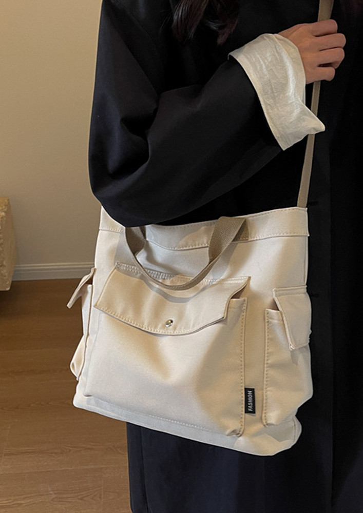 OFF-WHITE OUTER COMPARTMENTS TOTE BAG