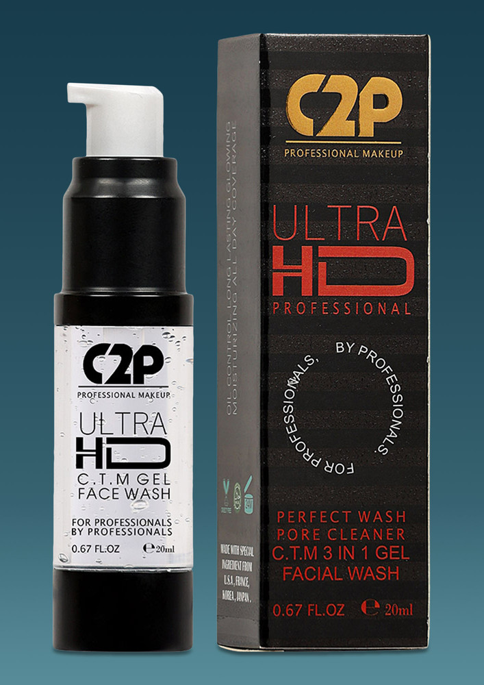Ultra Hd Cleanser Toner Moisturizer Face Wash