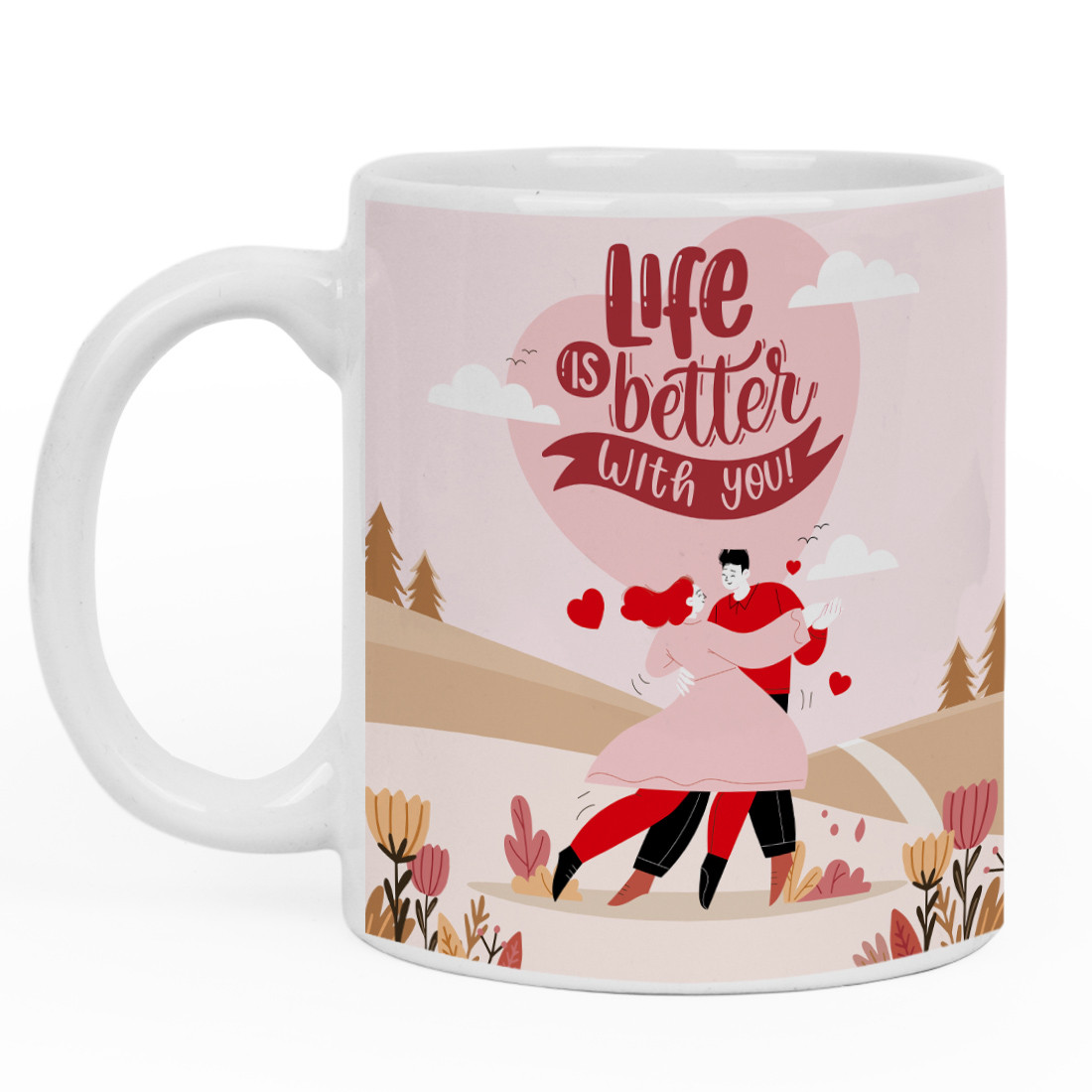Buy Printed Coffee Mug Special On Valentine's Day Weeks for Gift Gf/Bf/Couple  and Home /Kitchen Milk/Tea /Ceramic Drinking with Handle Online at Low  Prices in India - Amazon.in