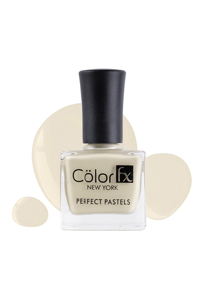 Color Fx Perfect Pastel Longlasting Glossy Finish 21 Toxin Free Non Yellowing 9 ml Sage Green Nail Enamel