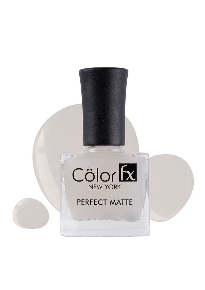 Color Fx Matte Top Coat Matte Finish 21 Toxin Free Non Yellowing 9 ml Nail Enamel
