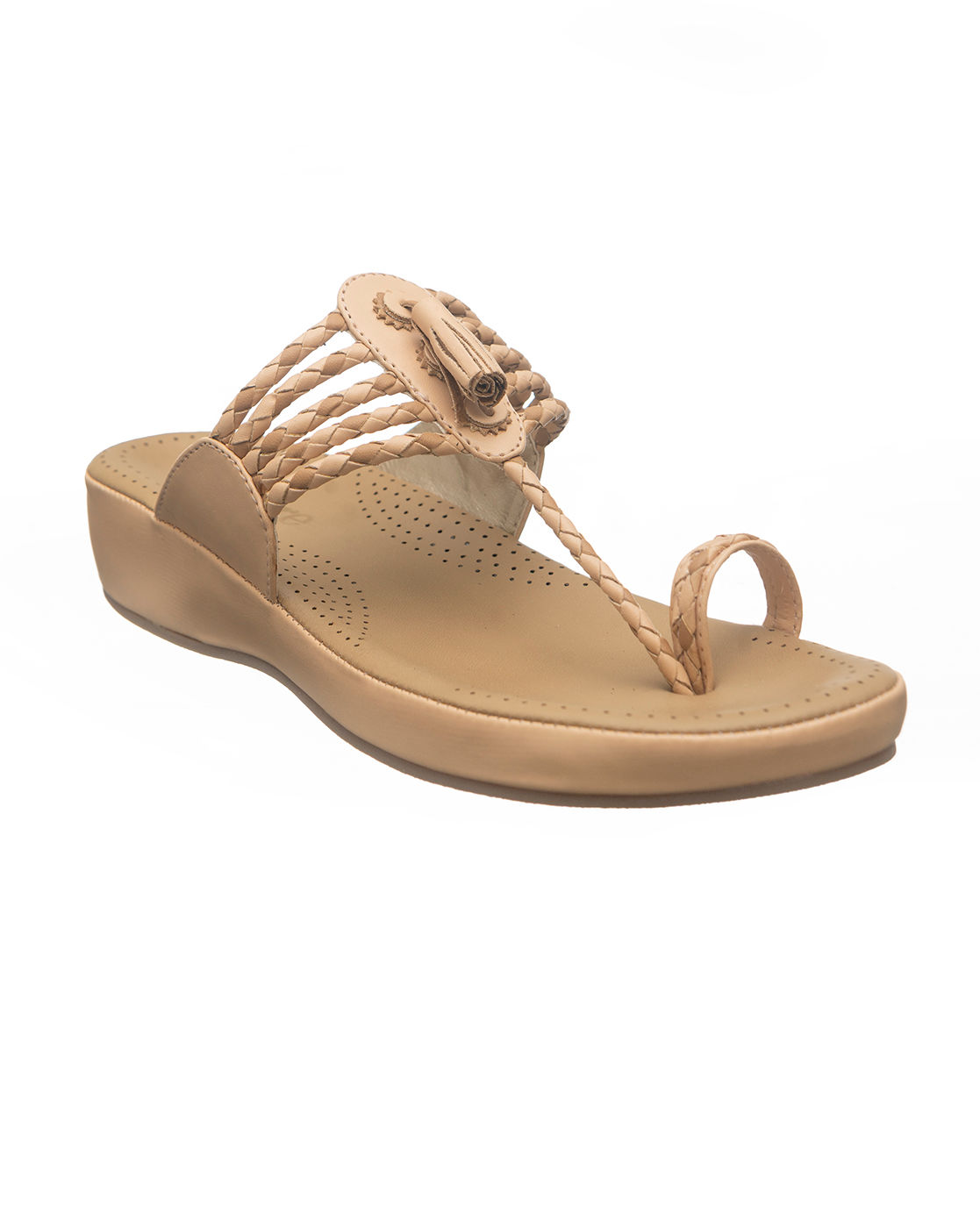 Free People Sant Antoni Leather Toe Ring Sandals | Dillard's