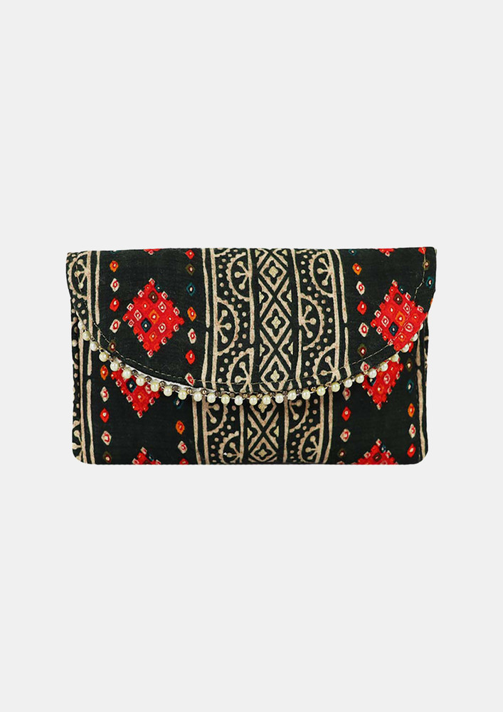Stylish Patola Clutch Bag For Women And Girls