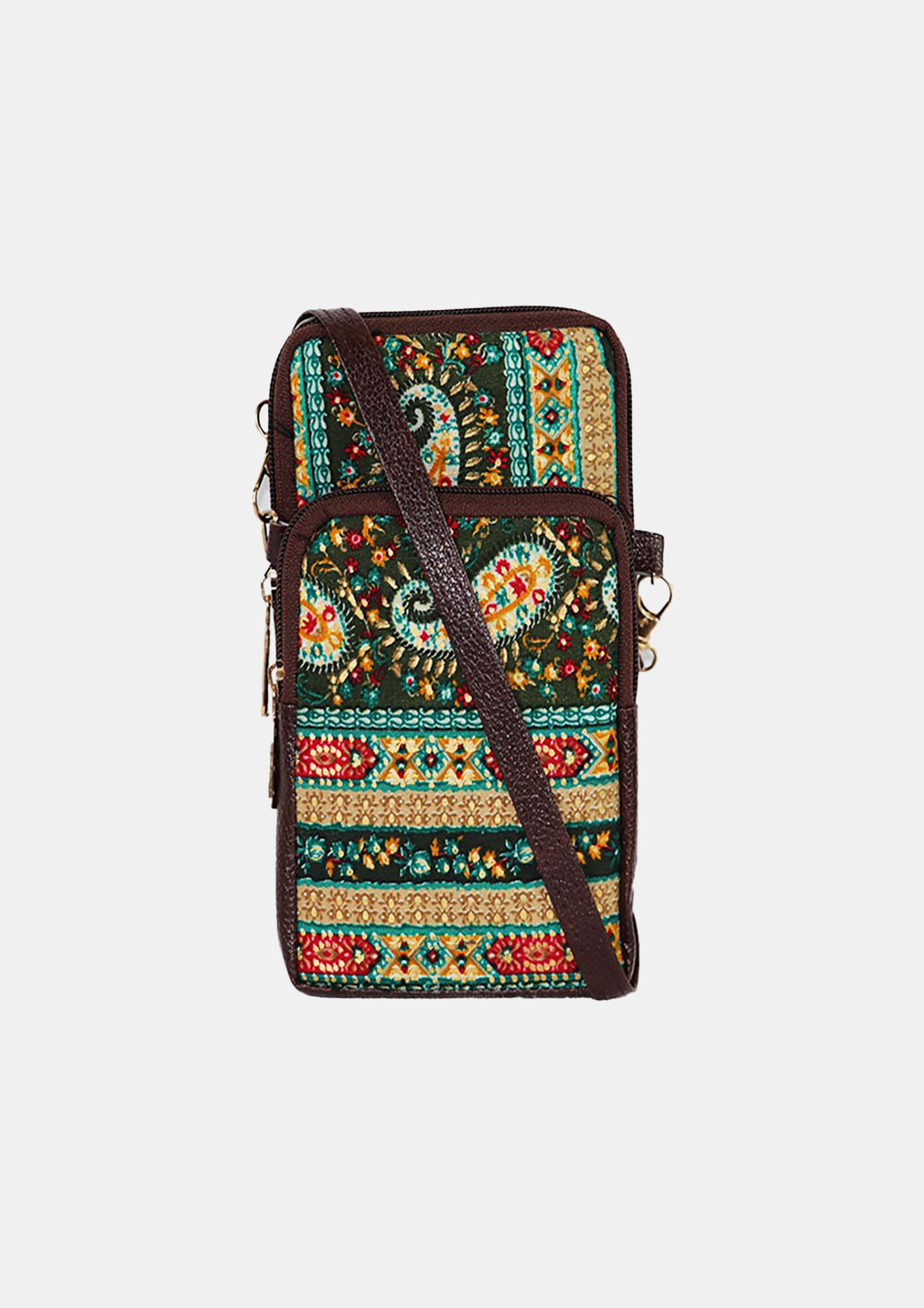 Multicolour Mini Mobile Sling Bag For Women And Girls