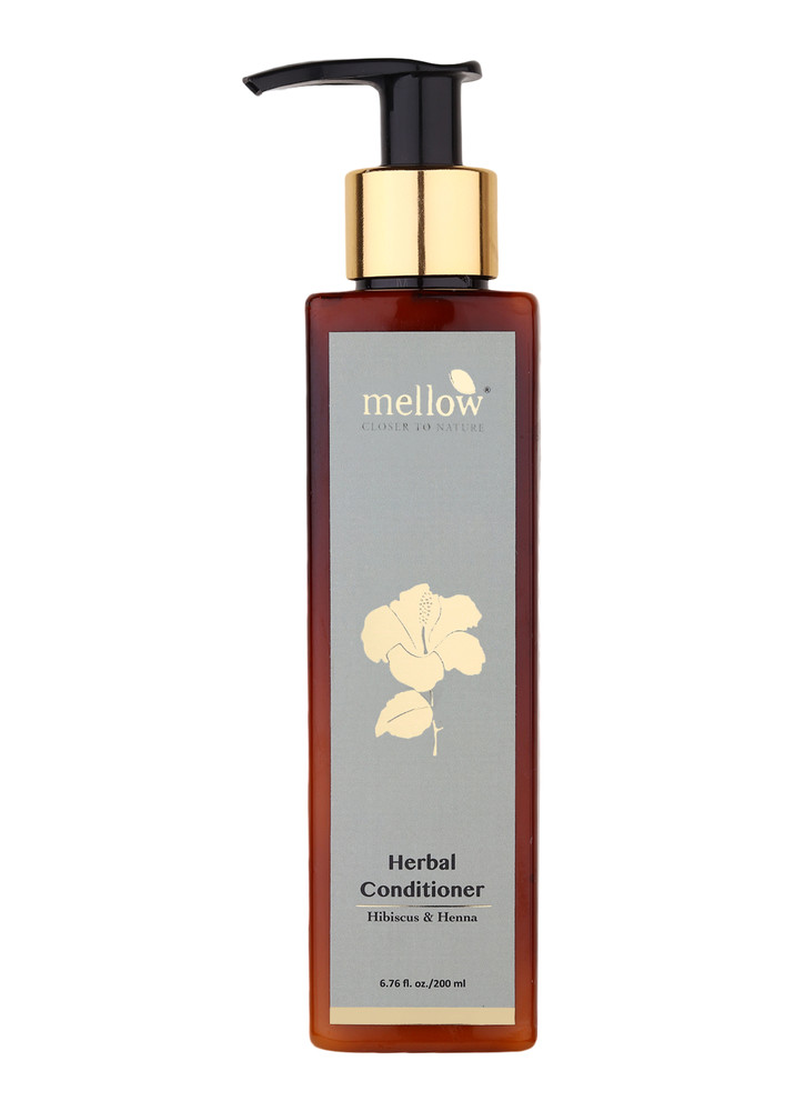 Mellow Anti Hair Fall Hibiscus Conditioner For Smooth & Shiny Hair, Deep Conditioning-conditioner-200ml