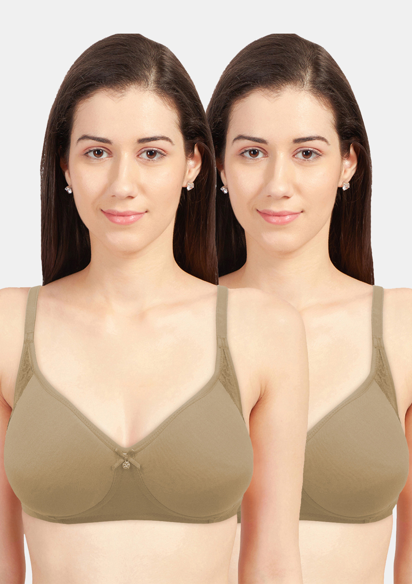 Buy online Non Padded Regular Bra from lingerie for Women by