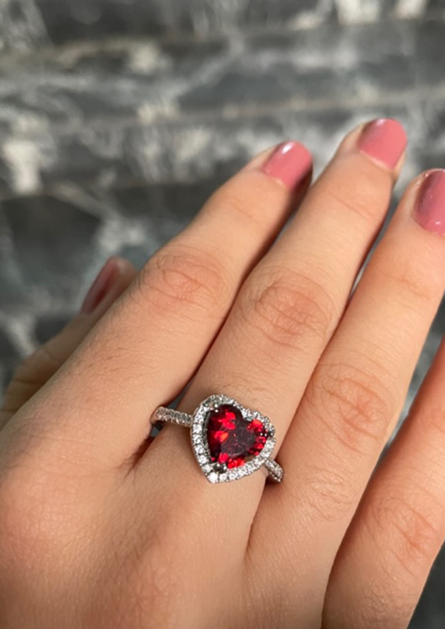 size 7 Ruby Vane Ring — The Cave Lady