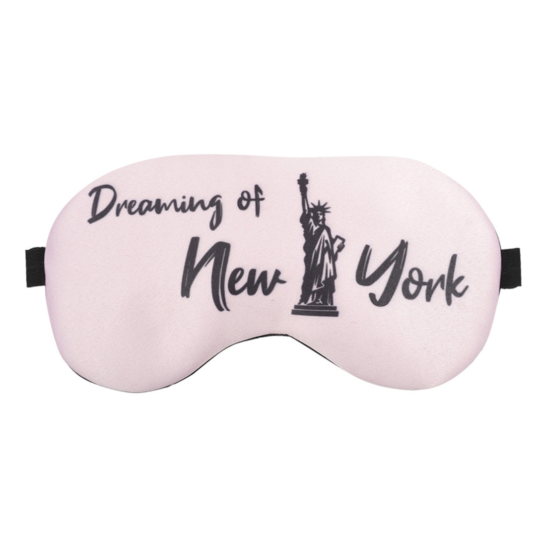 Crazy Corner Dreaming Of New York Eye Mask/Printed Eye Mask/Sleeping Mask/Travel Eyemask/Eye Mask For Girl/Eye Mask For Women (7.5 x 4 Inches)