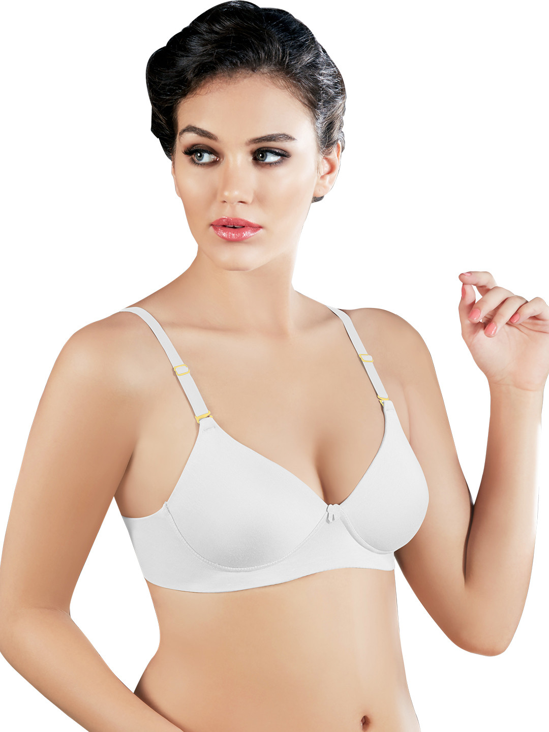 Buy Non-Wired Non-Padded Full Cup T-shirt Bra In Blue - Cotton Online  India, Best Prices, COD - Clovia - BR0790P03