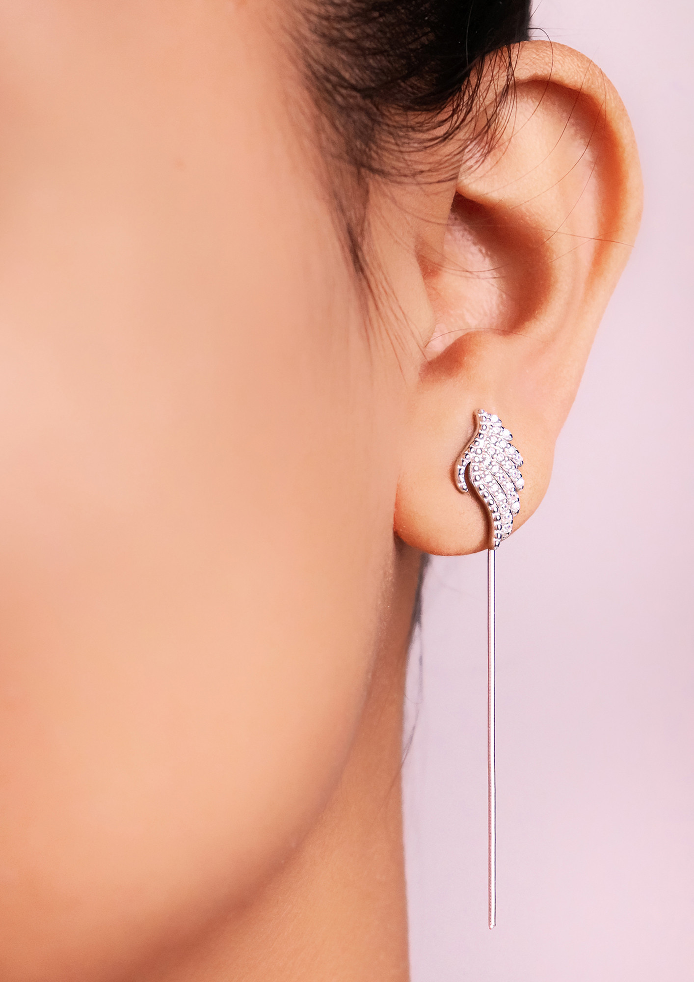 Plain Sterling Silver 20x20mm Hoop Earrings by BeYindi