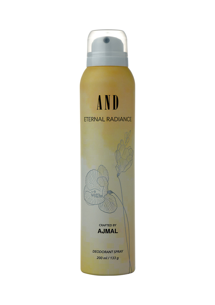 AND Eternal Radiance Deodorant 200ml Body Spray Gift For Women Longlasting Crafted by Ajmal