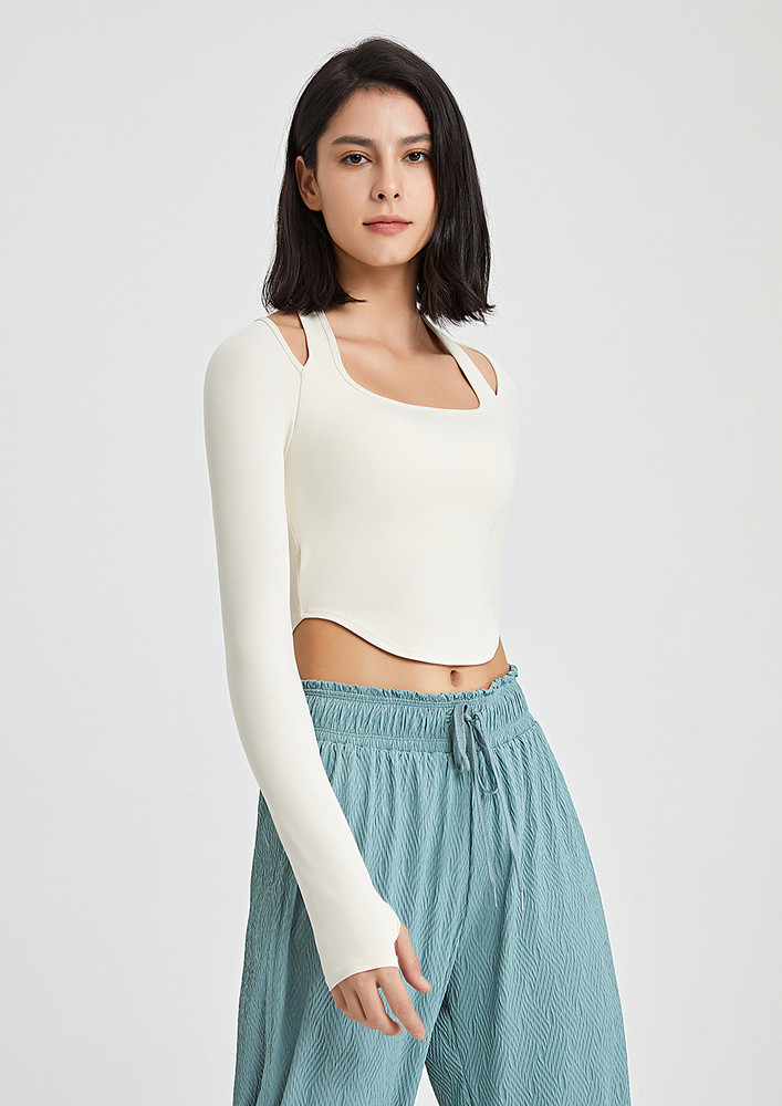 Cut-out Detail Activewear Top