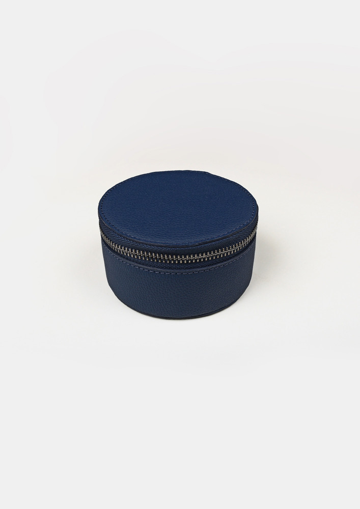 Rogate Small Vegan Leather Watch Case Cobalt Blue
