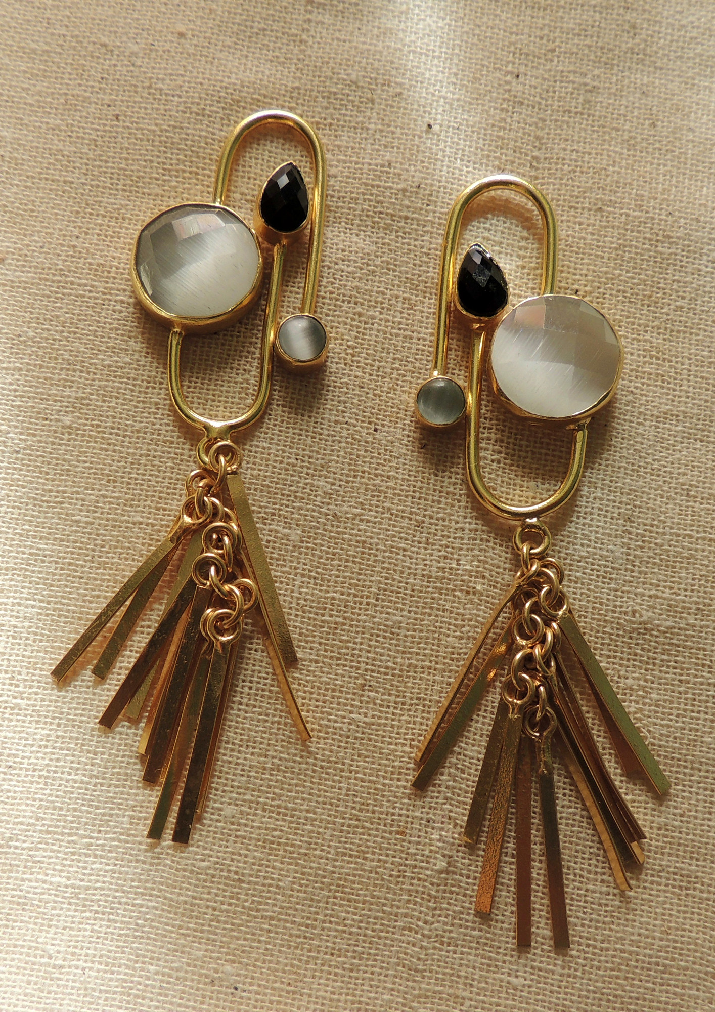 Indo-Western Charms Statement Earring
