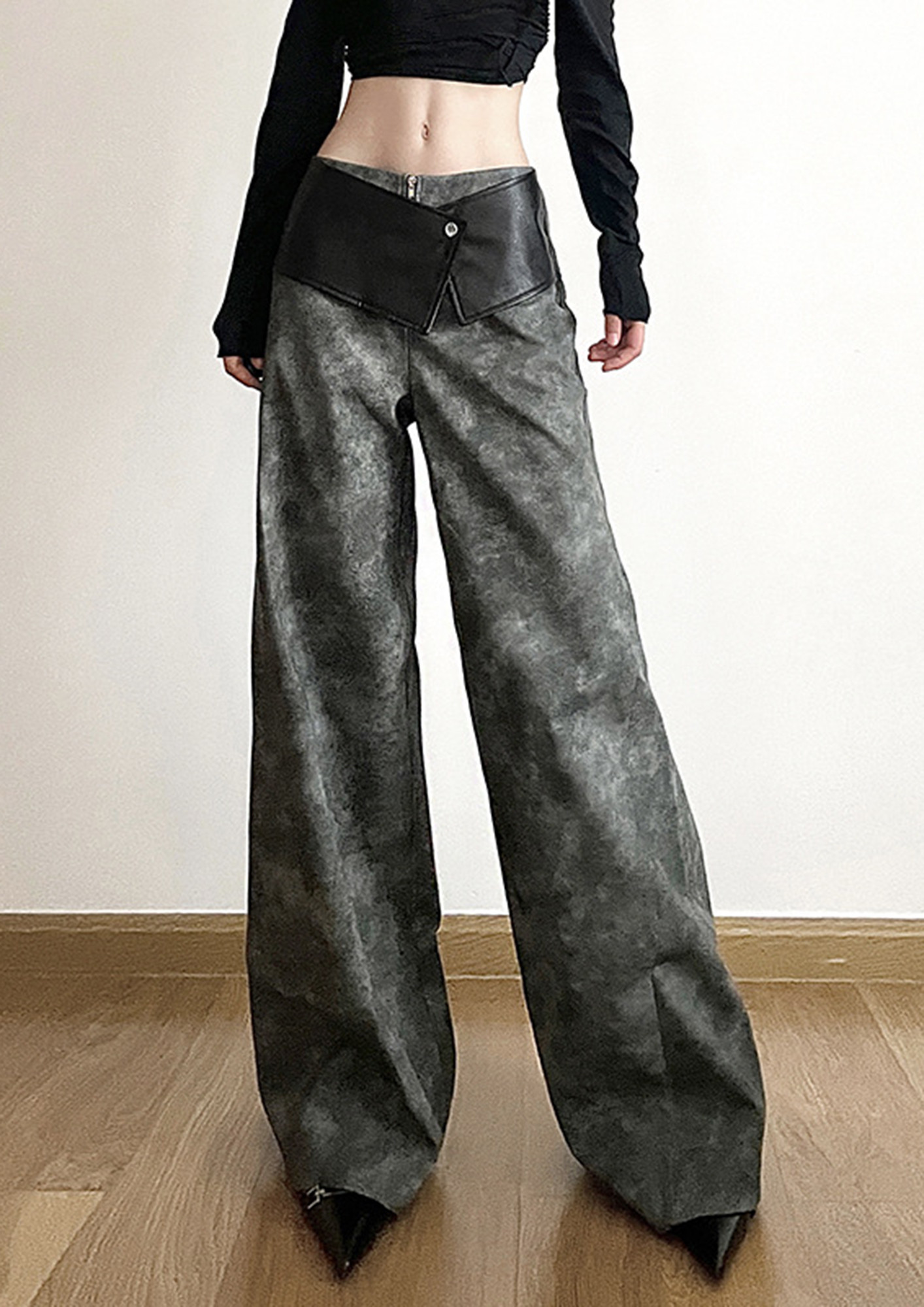 Thom Krom | Shop Online | AW23 | Side Zipper Pants - Aleluya Concept Store
