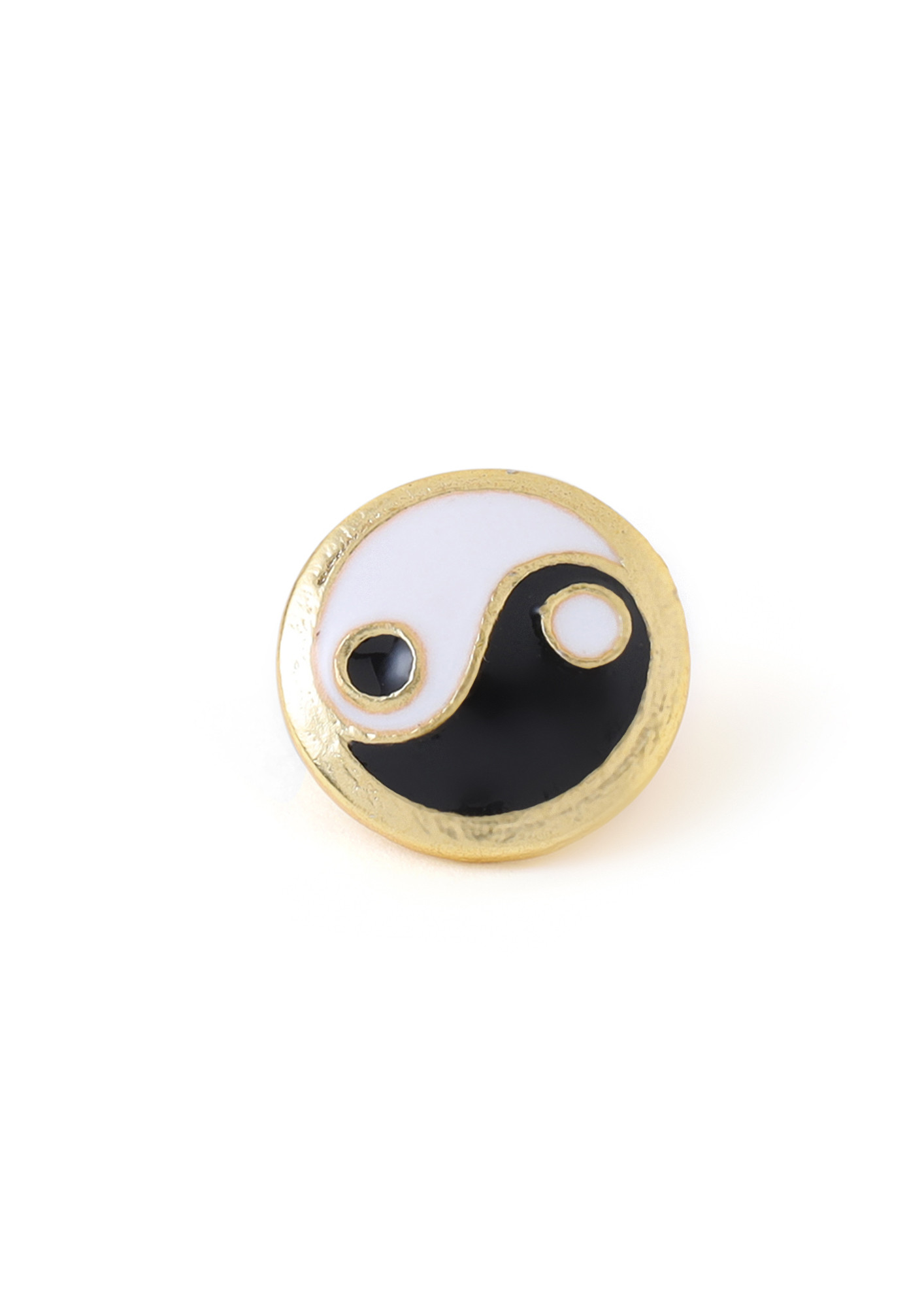 Yin Yang Watch Pin