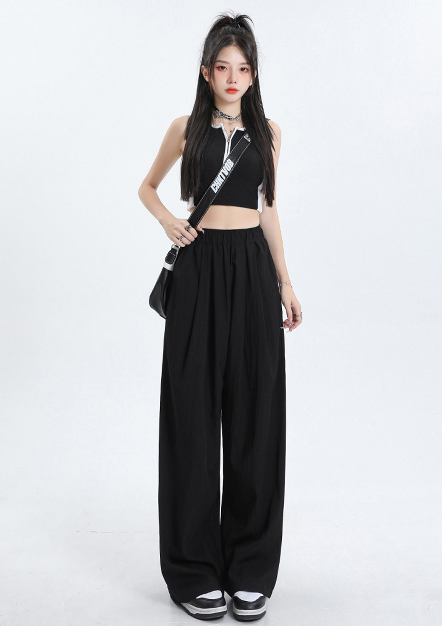 Madame Wide Leg Trousers with Embellished Belted Waist | Buy SIZE 34 Plazo  Online for | Glamly