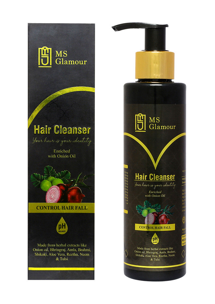 MS Glamour Daily Herbal Shampoo | Hairfall and Damage Control Onion Shampoo | Hair Growth