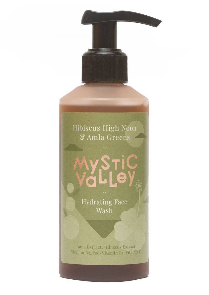 Hibiscus High Noon & Amla Greens - Hydrating Face Wash for Even Skin Tone