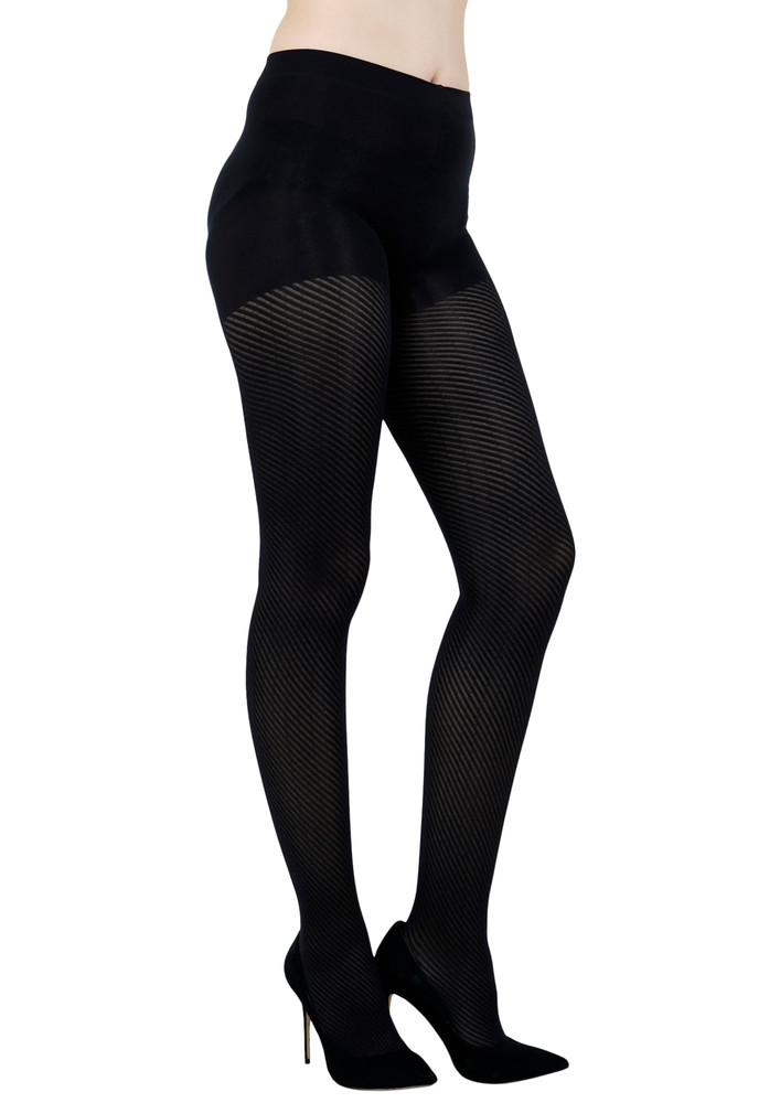 N2s Next2skin Women's Spandex Pantyhose Stockings (n2s200_d, Black)