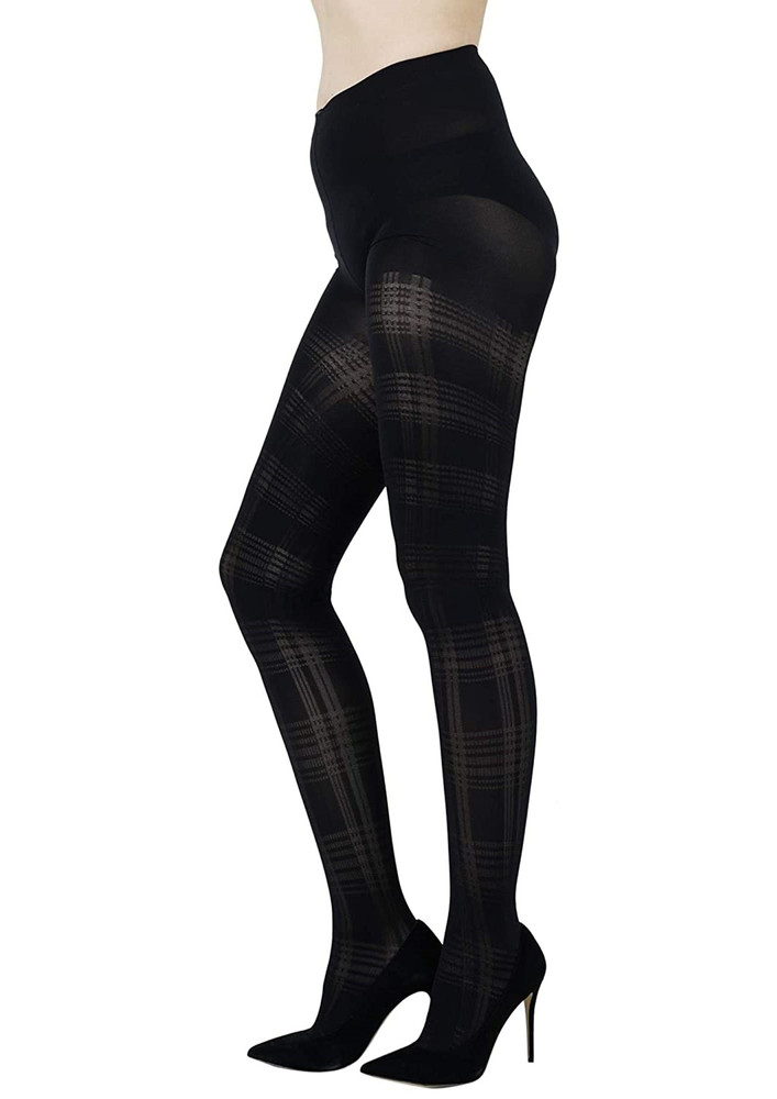 N2s Next2skin Women's Spandex Pantyhose Stockings (n2s200_f, Black)