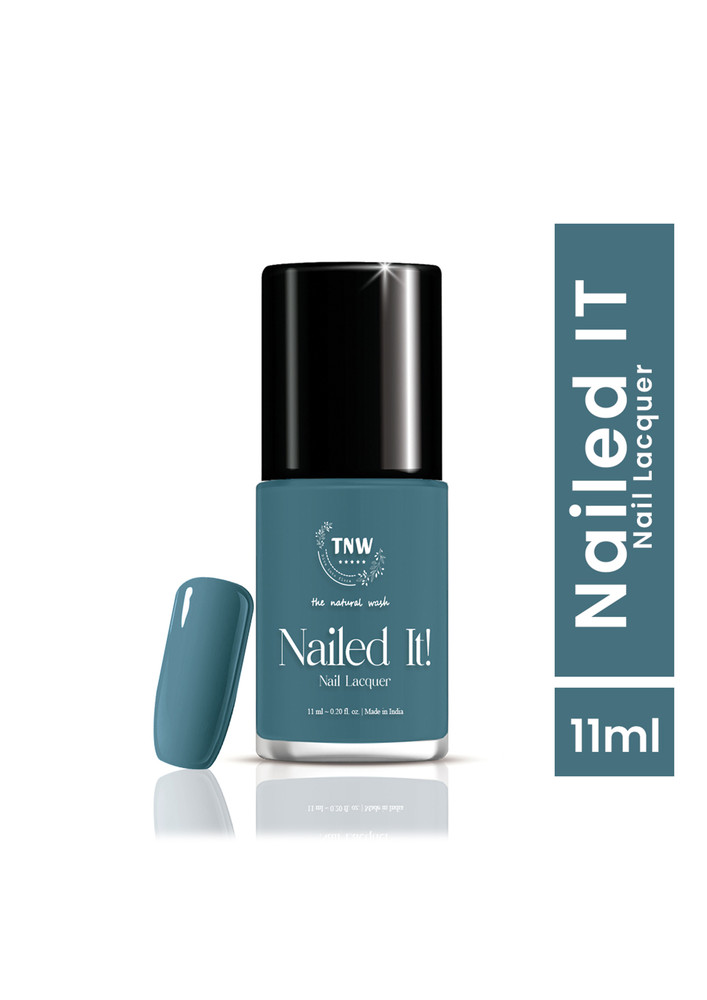 TNW -The Natural Wash Nailed It! - 02: Midnight Kiss | Nail Polish | Chip Resistant | Pigmented | Long Lasting | Quick Drying | Nail Care | 11ml-NAILLAC02