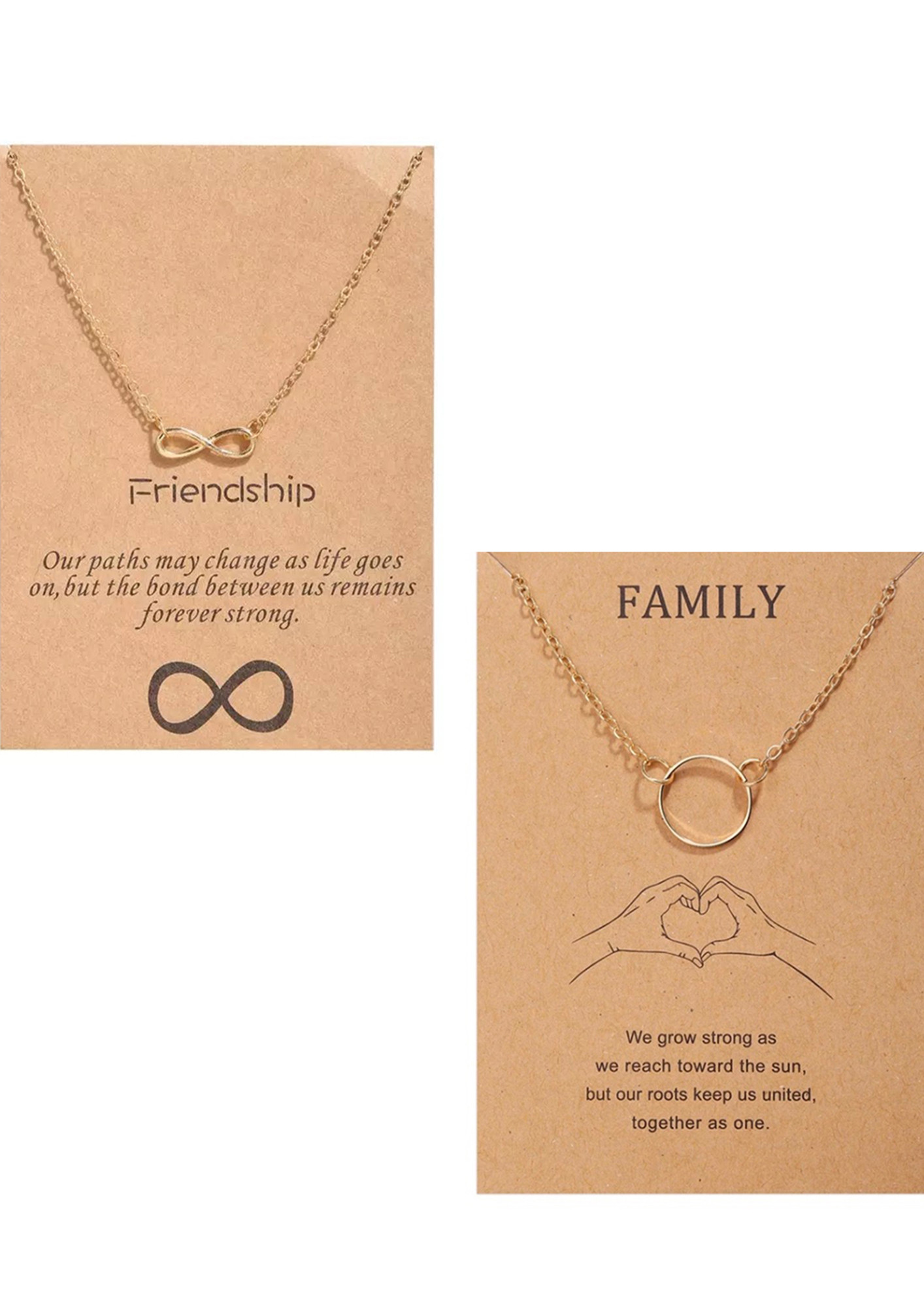 Together Forever Necklace | 9ct Gold - Gear – Gear Jewellers