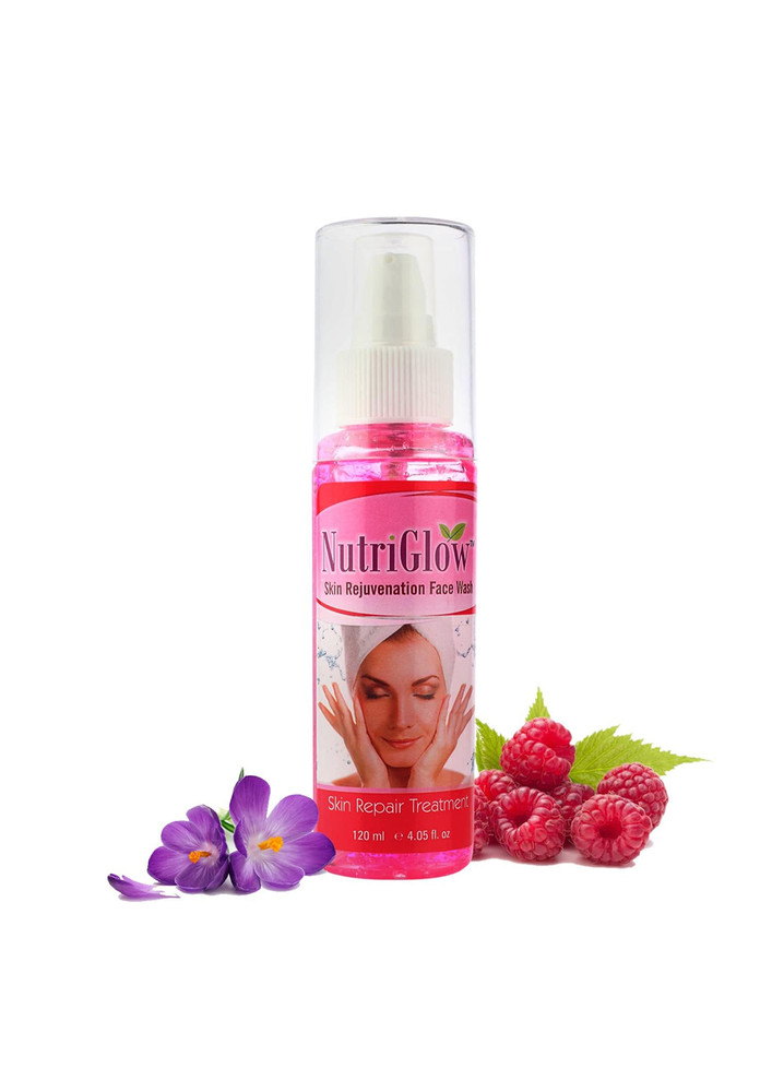 NutriGlow Skin Rejuvenation Face Wash For Skin Repair Treatment, Brighter & Glowing Skin, 120ml