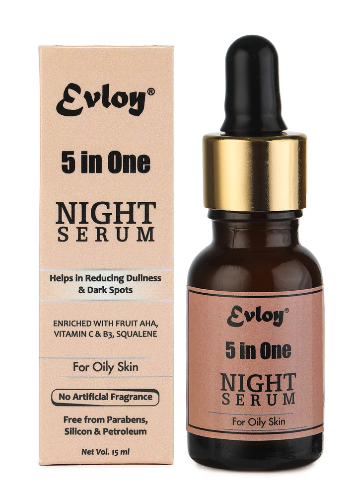 Evloy Night Serum For Oily Skin