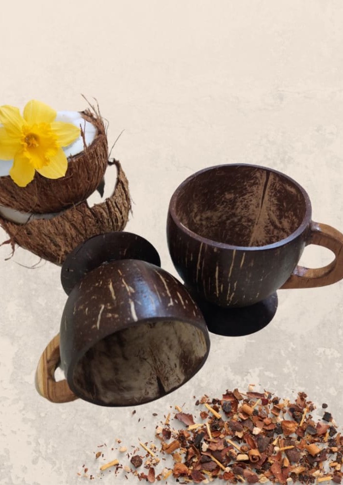 Coconut Tea/ Coffee Mug (pack of 2)