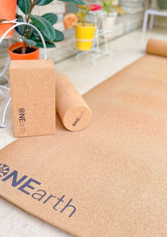 Cork Yoga Mat  (Rubber Amalgamated)