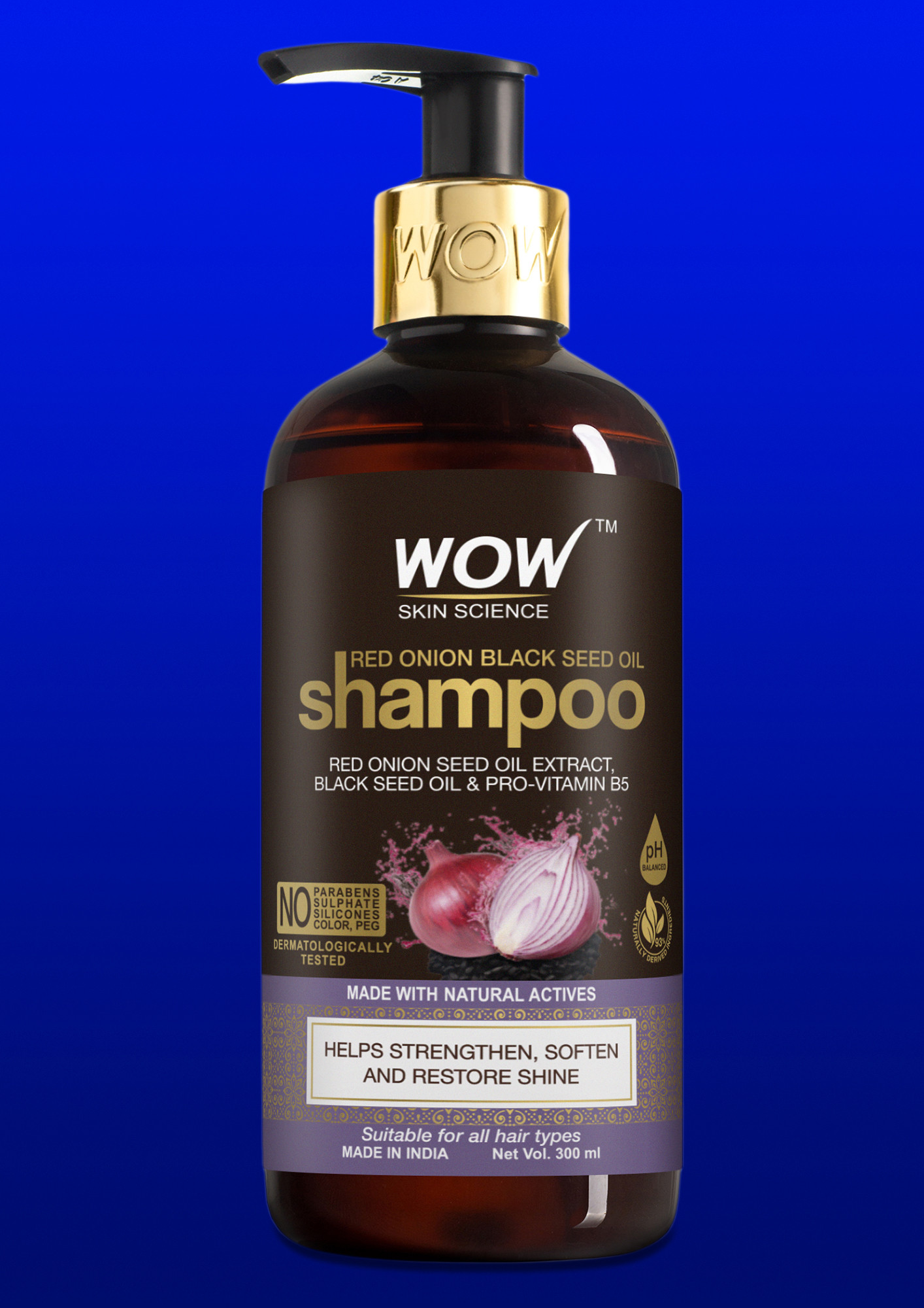 Buy WOW Skin Science Onion Black Seed Oil Hair Care Ultimate 4 Kit (Shampoo  + Hair Conditioner + Hair Oil + Hair Mask) for Women Online in India
