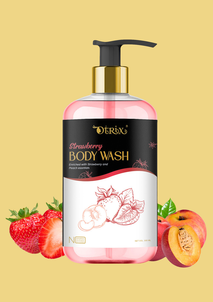 Otrix Strawberry & Peach Body Wash