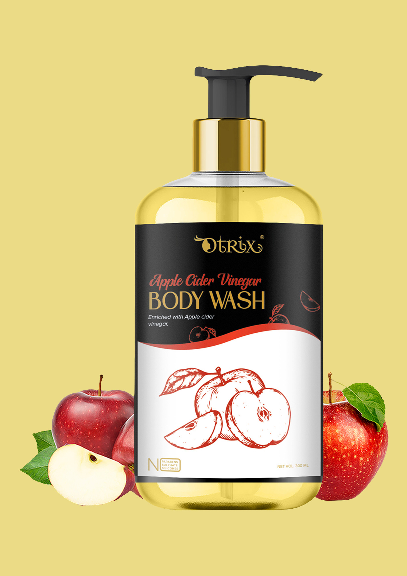 Otrix Apple Cider Vinegar Body Wash