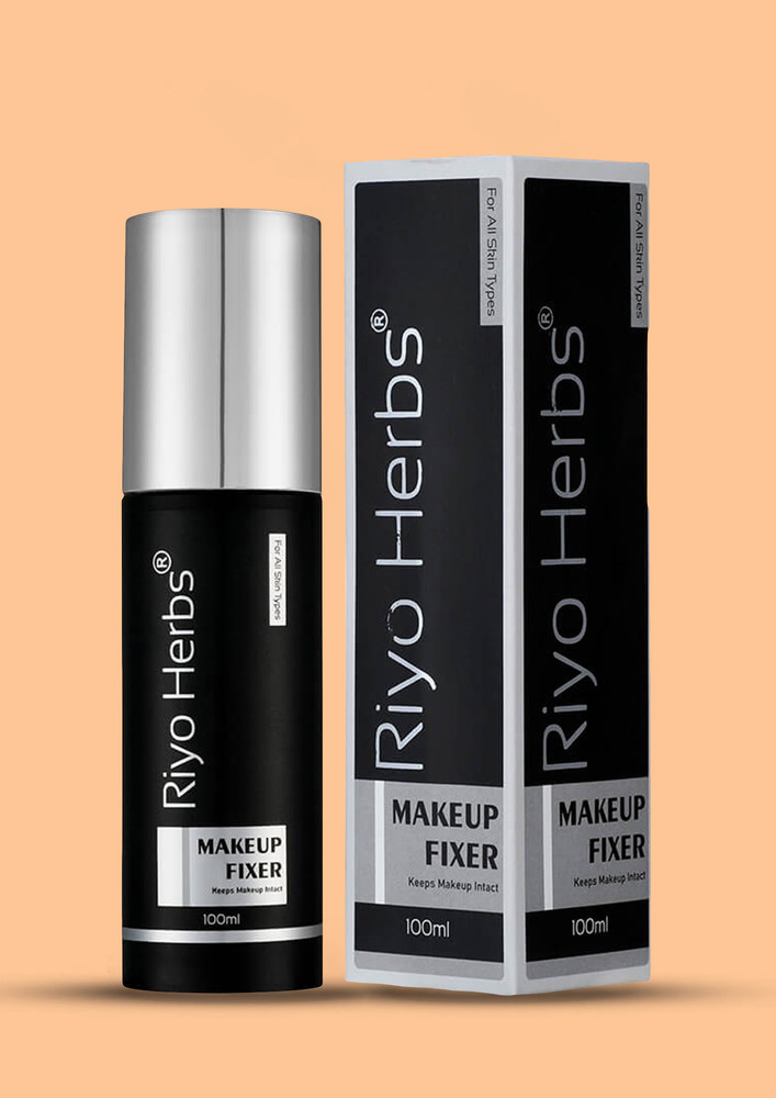 Riyo Herbs Makeup Fixer Matte Finish - Keeps makeup intact, For all skin types 100ml